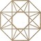 Ekena Millwork Guardian Wood Fretwork Pierced Ceiling Medallion, Birch, 20"OD x 7 3/4"ID x 1/4"T CMWP20X20X0250GDBI - alternate 2